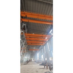 Cầu trục Hitachi 7.5 tấn Nhật Bản 2 dầm đôi khẩu độ nhà xưởng 15m 